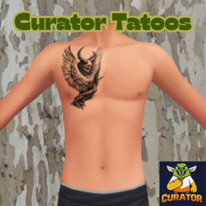 Ailes de la Curatrice Ténèbres CWD001 - Compatible avec le jeu de base