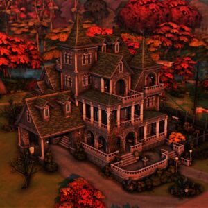 Manoir victorien hanté (sans contenu personnalisé)
