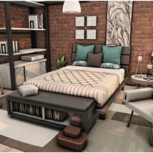 Chambre de vie urbaine sans CC