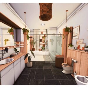 Salle de bain Boho Luxe
