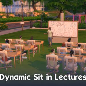 Sièges dynamiques dans les cours