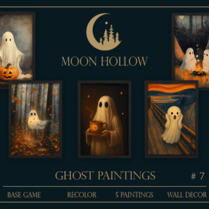 Collection de Peintures Fantômes #7 - Vallée de la Lune