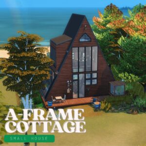 maison en forme de A | baie de Brindleton