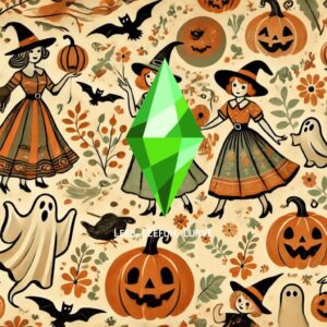 Écran de chargement personnalisé : Halloween rétro