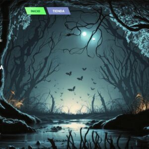 Menu Principal Arrière-plan Forêt Sombre