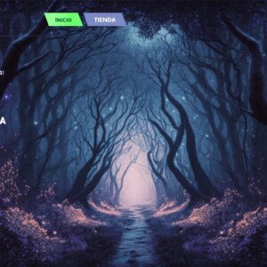 Menu Principal Arrière-plan Forêt Sombre 2