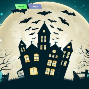 Menu Principal Arrière-plan Nuit d'Halloween
