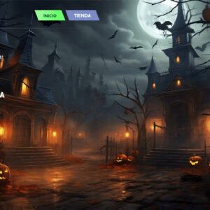 Menu Principal Arrière-plan Nuit d'Halloween 10