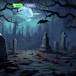 Menu Principal Arrière-plan Nuit d'Halloween 3