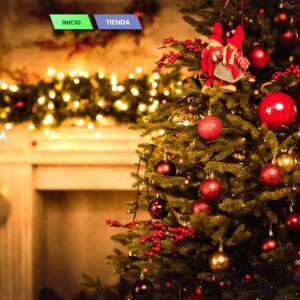 Menu Principal Arrière-plan Sapin de Noël
