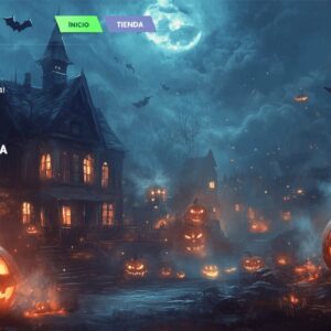 Menu Principal Arrière-plan Nuit d'Halloween 5