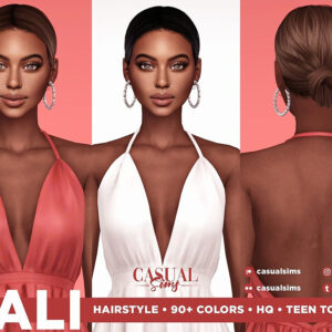 CasualSims - Coiffure Cali (Sans tresses de bébé)
