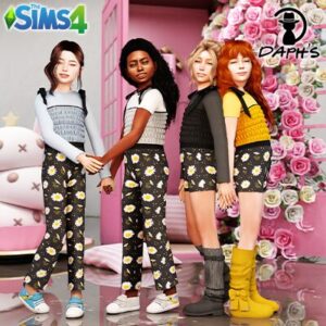 Combinaison pour enfants 4 versions