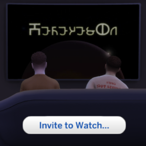 Invitation à regarder la télévision et les films