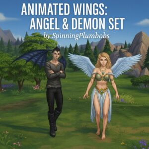 AILES ANIMÉES : ANGE & DÉMON