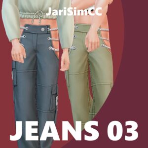 JariSimCC M Bottom 03 Jeans