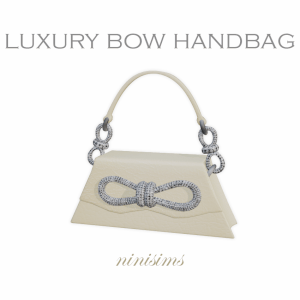 Sac à main en forme de nœud de luxe