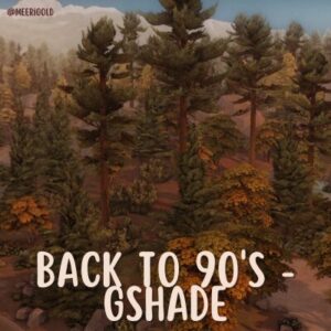 Retour dans les années 90 : Préréglage Reshade