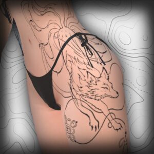 "Tatouage Fantaisie à Neuf Queues