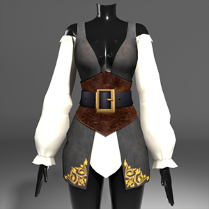 Tenue de Pirate | Corset Médiéval