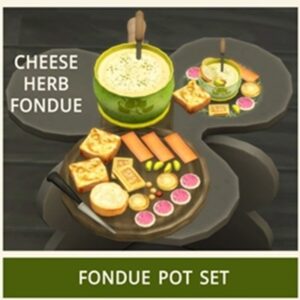 Fondue au fromage et aux herbes de Cheese Herb