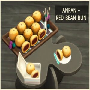 Pâtisseries d'hiver - Anpan - Petit pain sucré japonais aux haricots rouges