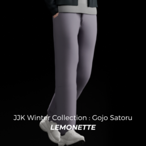 JJK Winter Collection : Gojo Satoru - Jogger à mailles