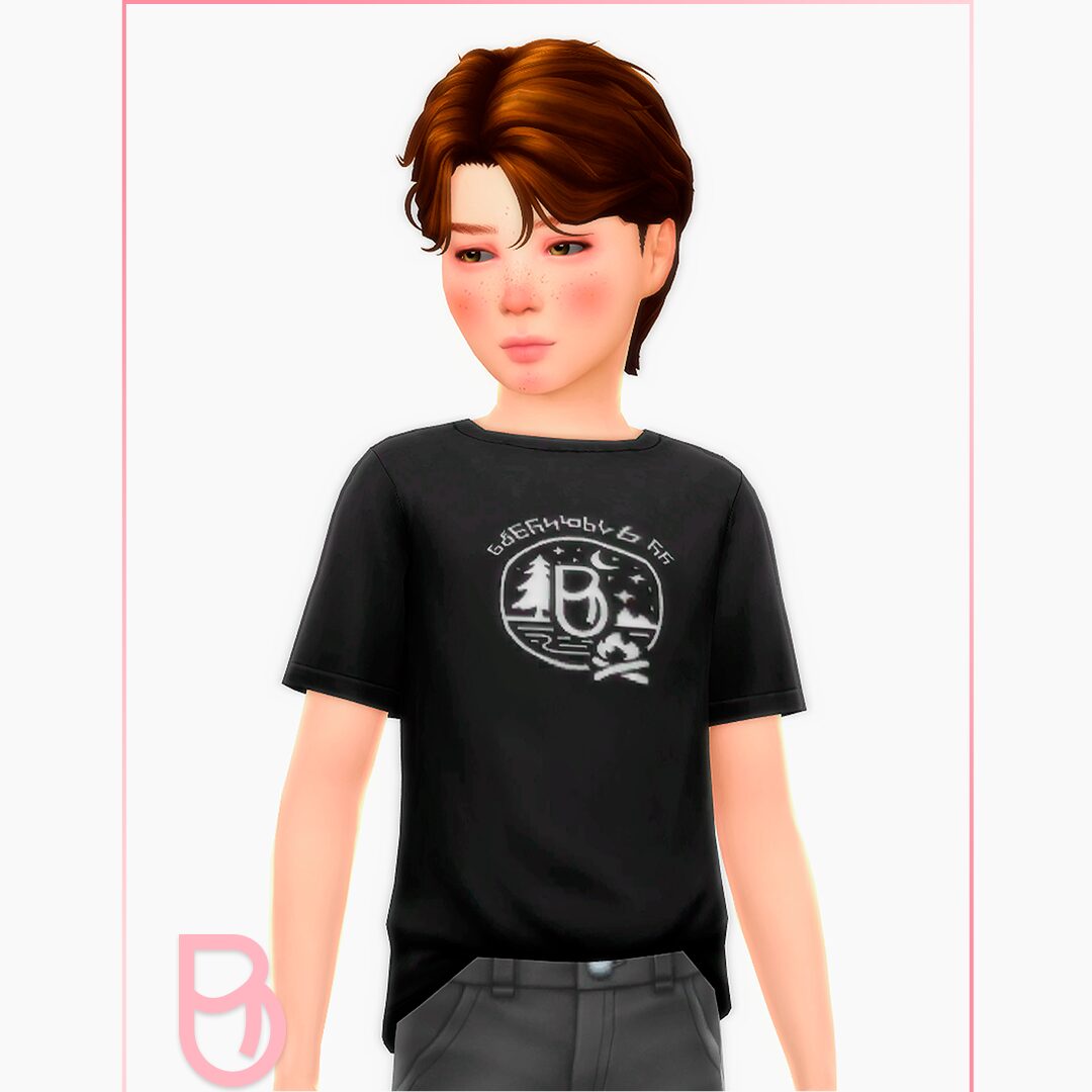T-shirt d'enfant - Nuage - Version 1