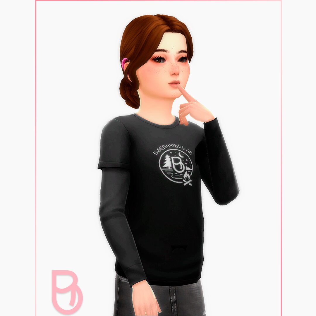T-shirt enfant - Brume - Version 1