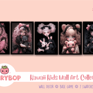 Collection de Muraux pour Enfants Mignons #7 - BerryBop