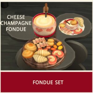Fondue au fromage et au champagne - Fondue rosée et pétillante