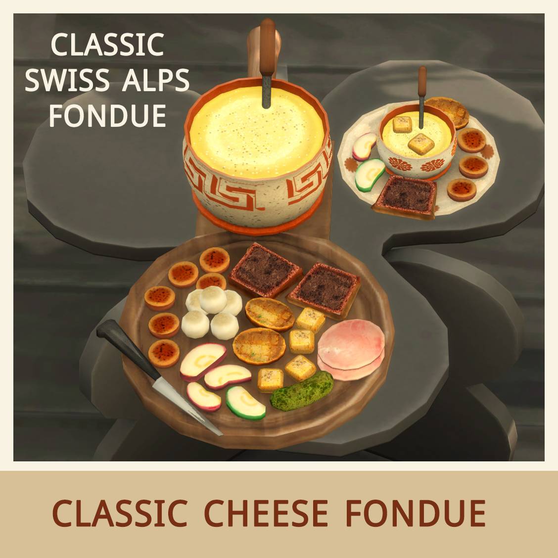 Fondue au fromage classique