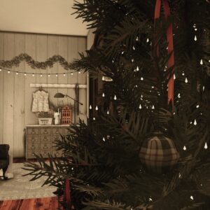 Fête de Noël à la campagne