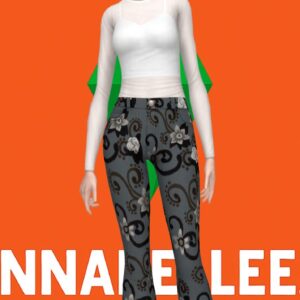 Jeans Plissés Drôles