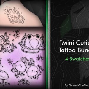 "Mini Chéris" pack de tatouages