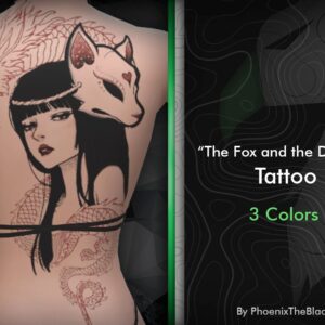 "Le Renard et le Dragon" Tattoo