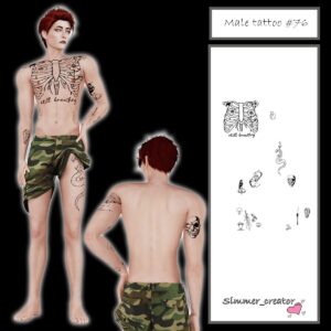 Tatouage masculin #76