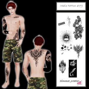 Tatouage masculin #79
