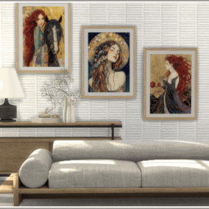 Tableau Art déco de Kenza V1
