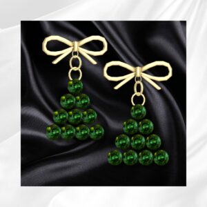 Boucles d'oreilles en arbre de gemmes