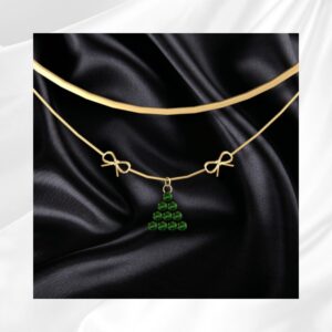 Collier d'arbre de gemmes