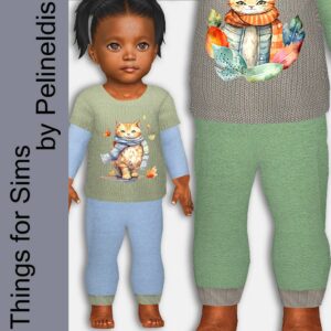 Pantalons tricotés pour bébés
