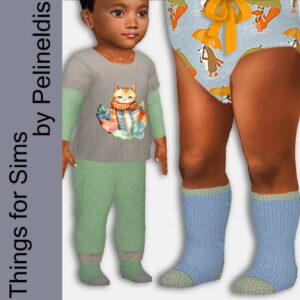 Chaussettes en laine pour nourrissons