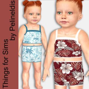 Bikinis Aloha pour nourrissons