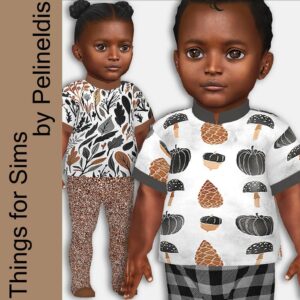 Chemises d'automne pour enfants