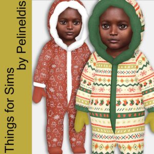 Tenue de neige bébé Noël
