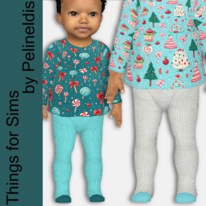 Pyjama Pantalon Solide Noël Bébé