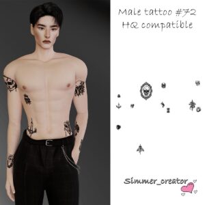 Tatouage masculin #72