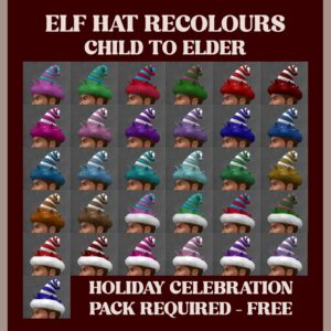 Chapeau d'Elfe Recolorisations