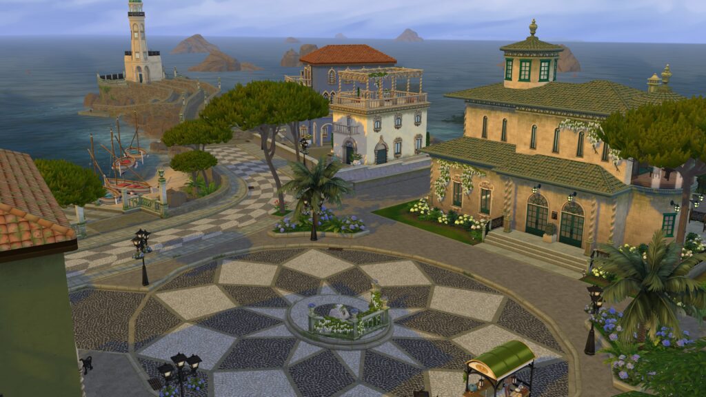 Visite d'Ondarion, le royaume des Sims 4